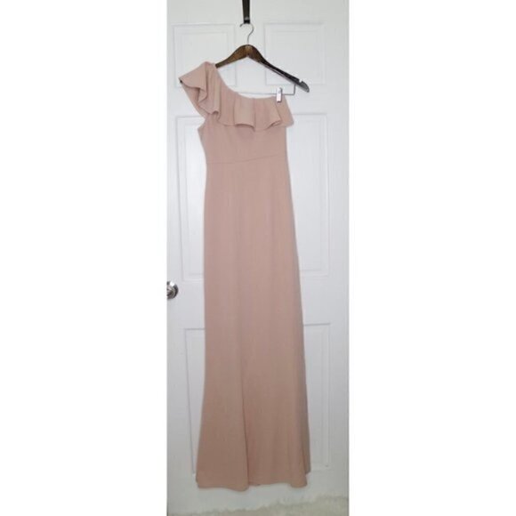 NWOT Show Me Your Mumu Maxi Dress Size XS Florentine One Shoulder Bridesmaid - Picture 3 of 9